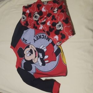 Mickey Mouse fleece pajamas 18 months